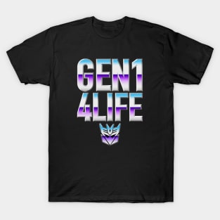 GEN1 4 LIFE - Decepticons T-Shirt